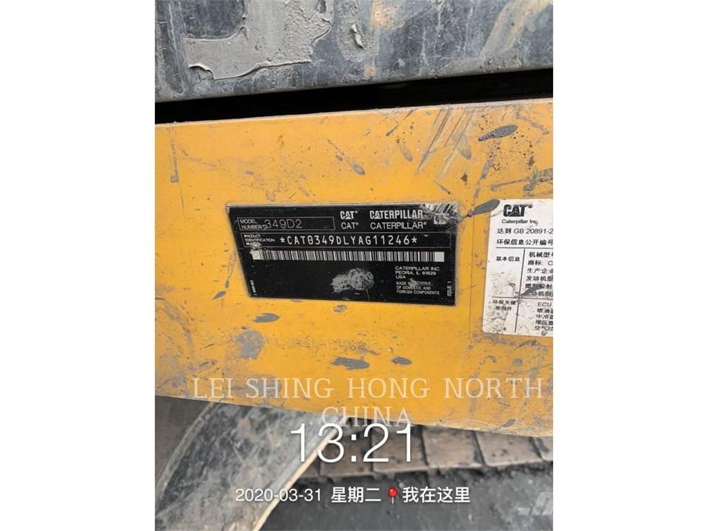 CAT 349D2 Escavadeiras de esteiras