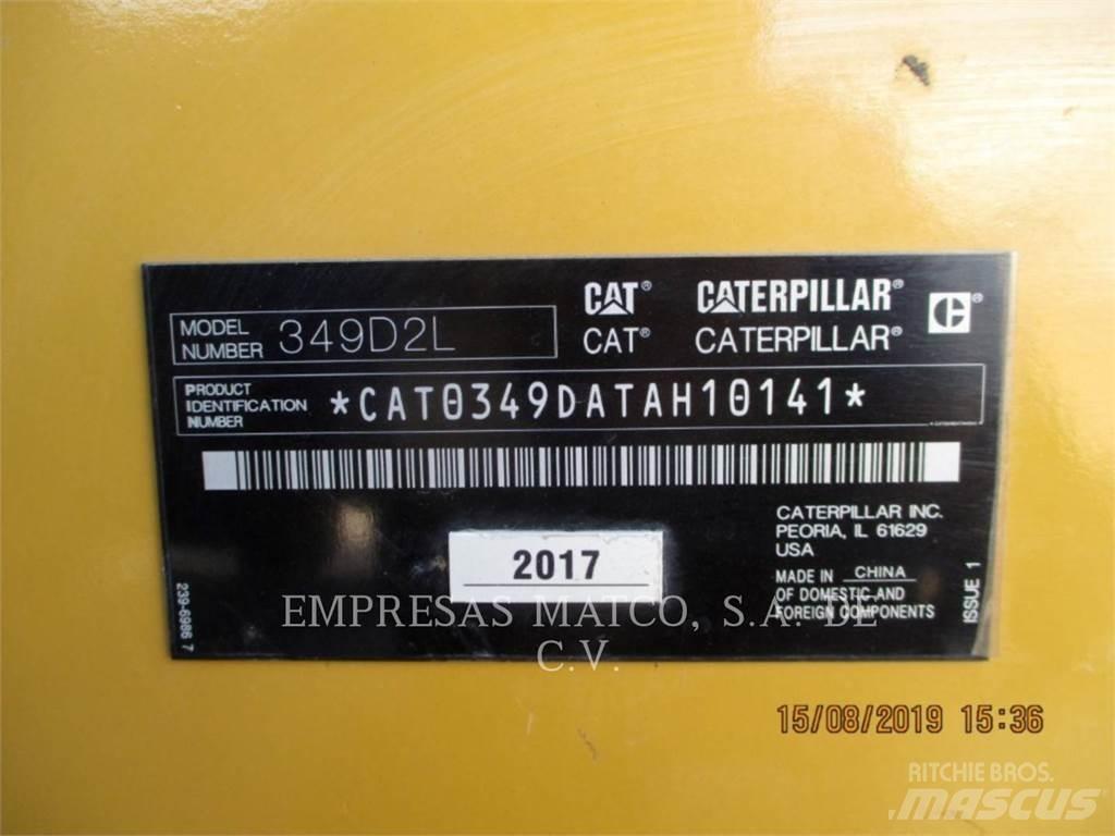 CAT 349D2L Escavadeiras de esteiras