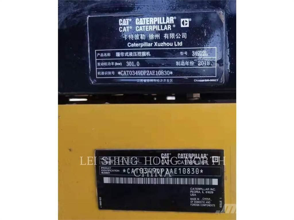 CAT 349D2L Escavadeiras de esteiras