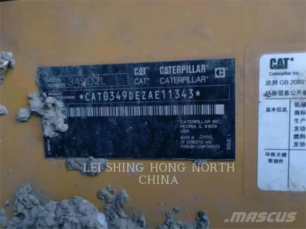 CAT 349D2L Escavadeiras de esteiras