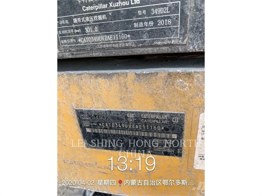 CAT 349D2L Escavadeiras de esteiras