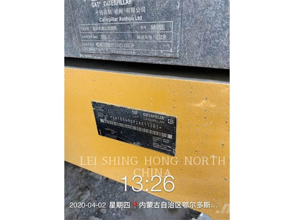 CAT 349D2L Escavadeiras de esteiras