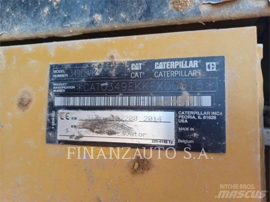 CAT 349E Escavadeiras de esteiras