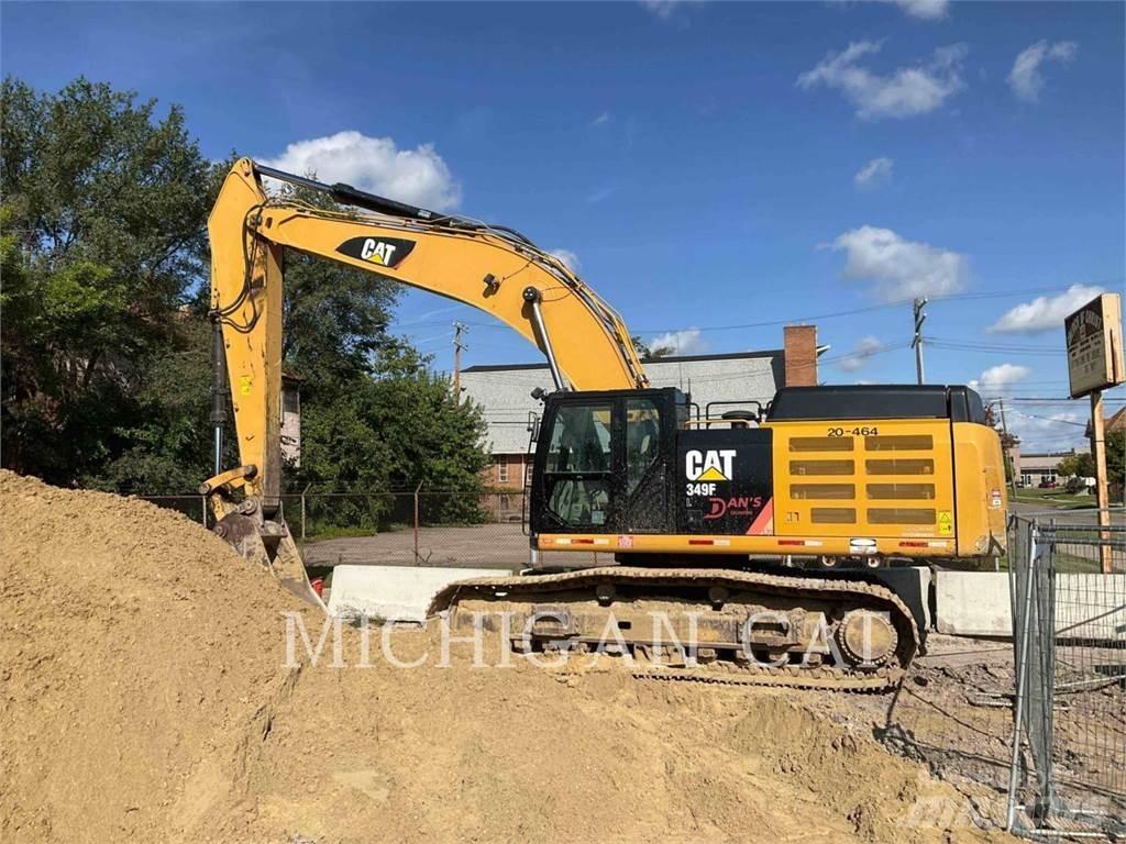 CAT 349FL + Escavadeiras de esteiras