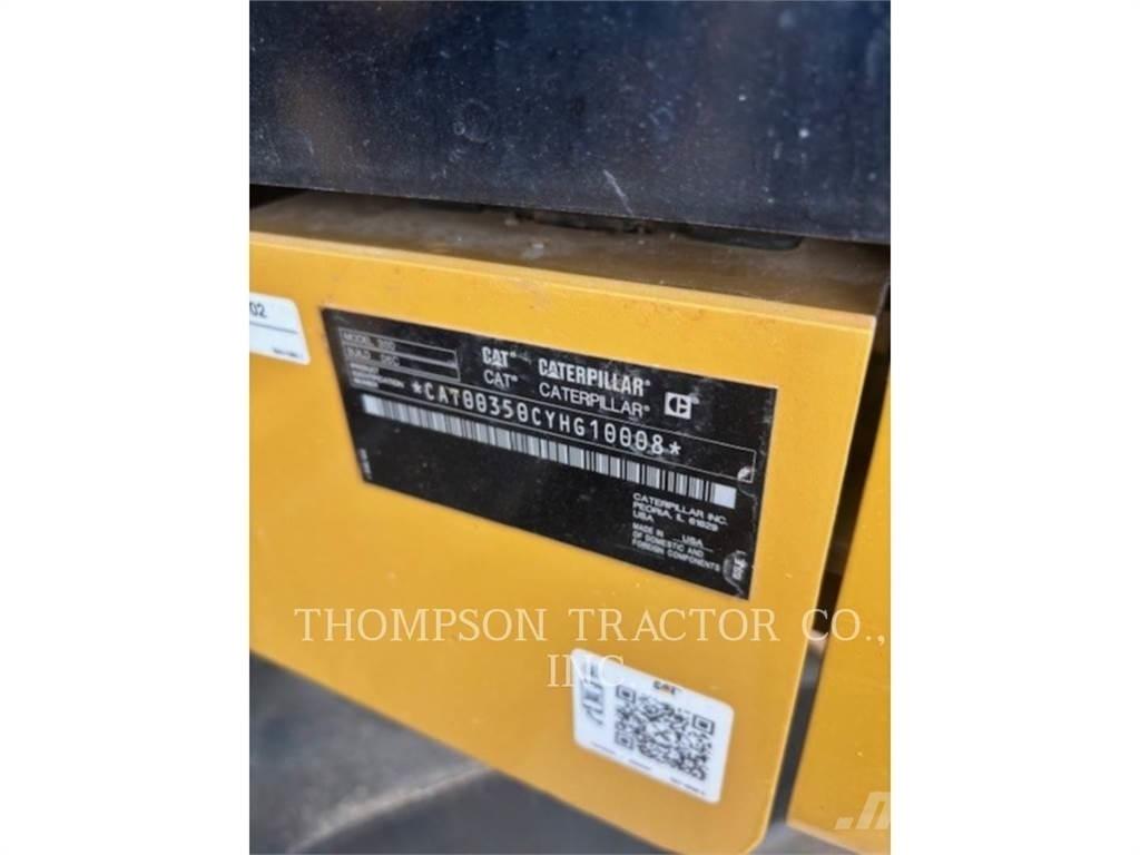 CAT 350 Escavadeiras de esteiras