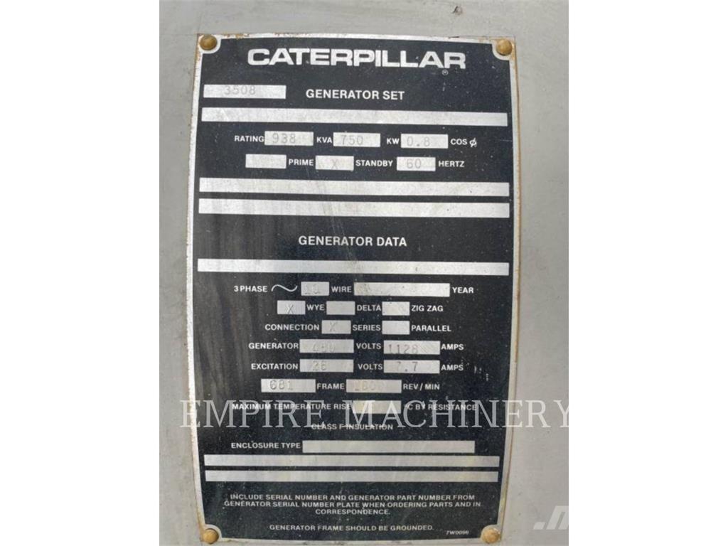 CAT 3508 Geradores Diesel