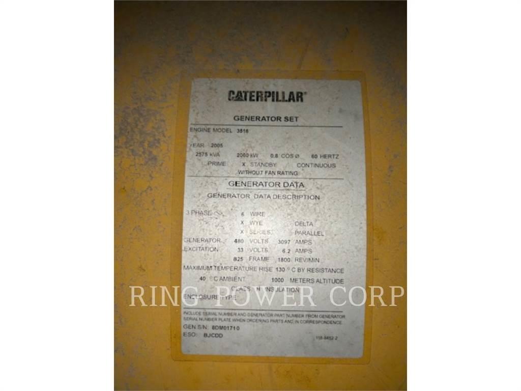 CAT 3516B Geradores Diesel