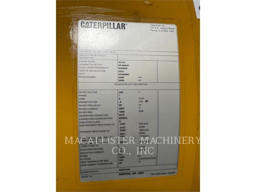 CAT 3516C Geradores Diesel