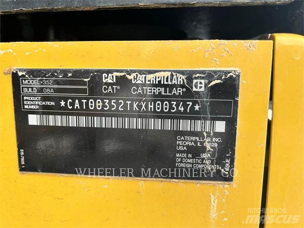 CAT 352 Escavadeiras de esteiras