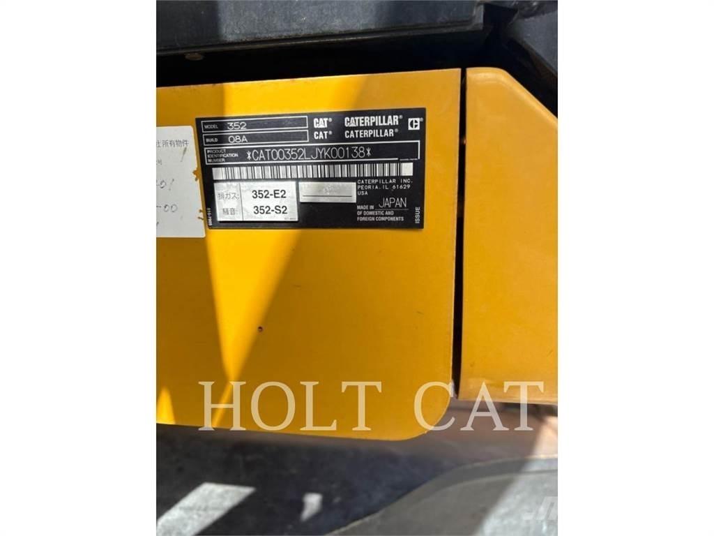 CAT 352 11 Escavadeiras de esteiras