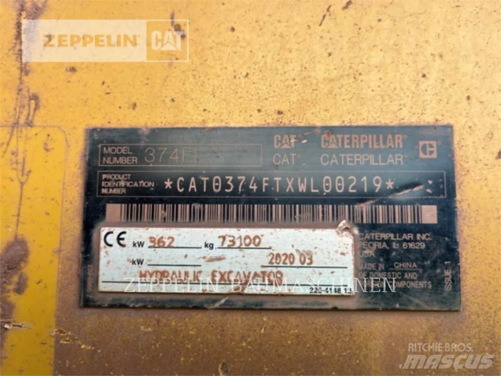 CAT 374FL Escavadeiras de esteiras