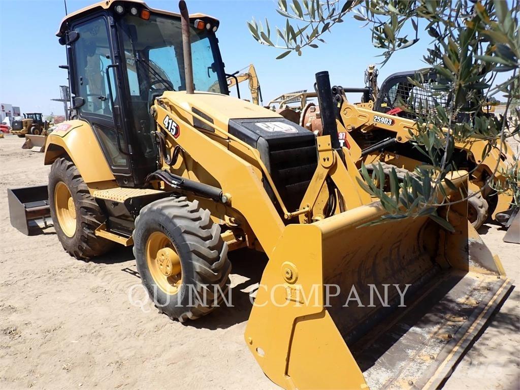 CAT 415F2 IL Retroescavadeiras
