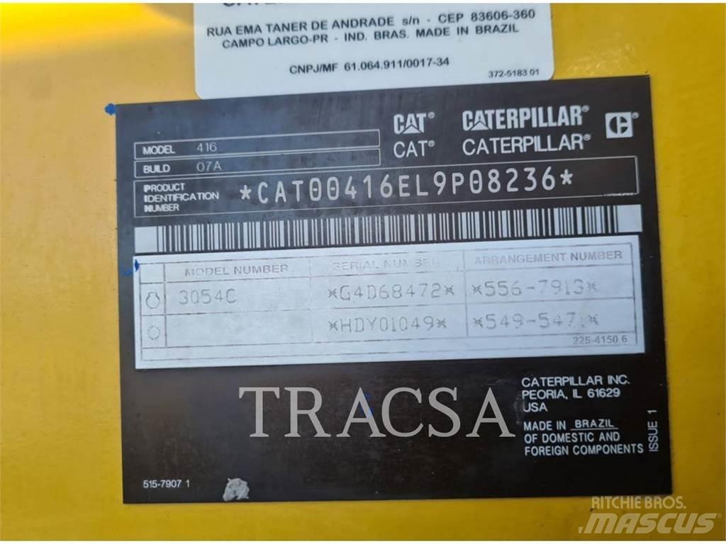 CAT 416 Retroescavadeiras