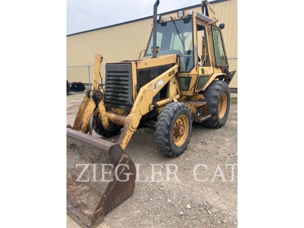 CAT 416 Retroescavadeiras