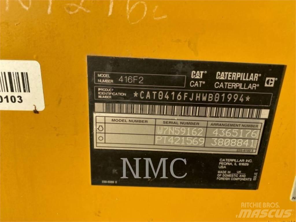 CAT 416F2 Retroescavadeiras