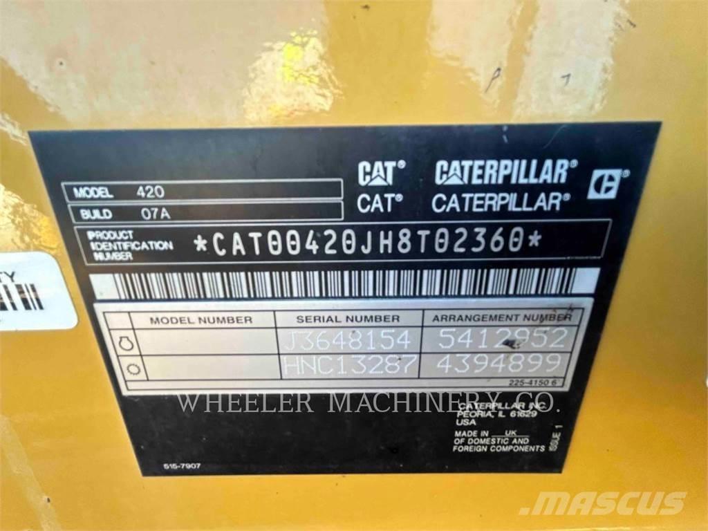 CAT 420 Retroescavadeiras