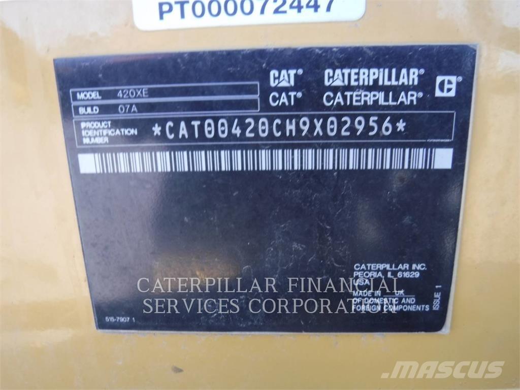 CAT 420-07XE Retroescavadeiras