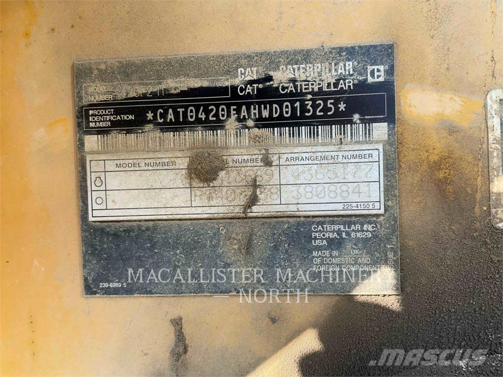 CAT 420F2IT APR Retroescavadeiras