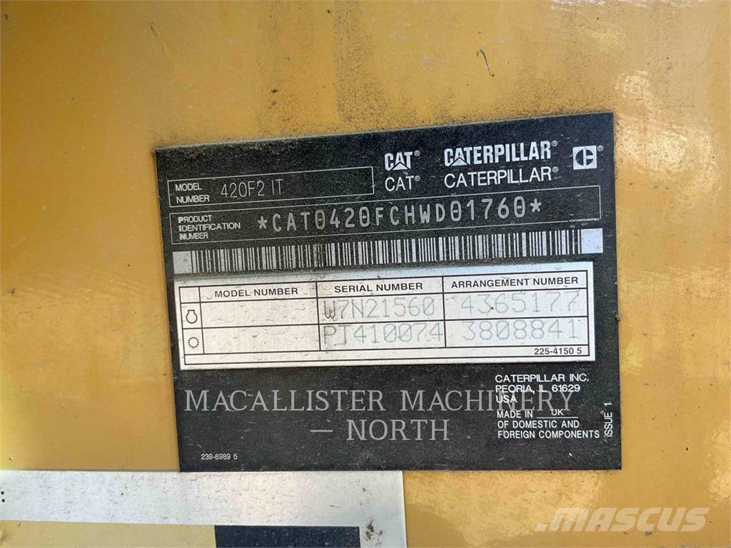 CAT 420F2IT APRQ Retroescavadeiras