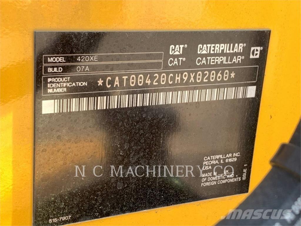 CAT 420XE Retroescavadeiras