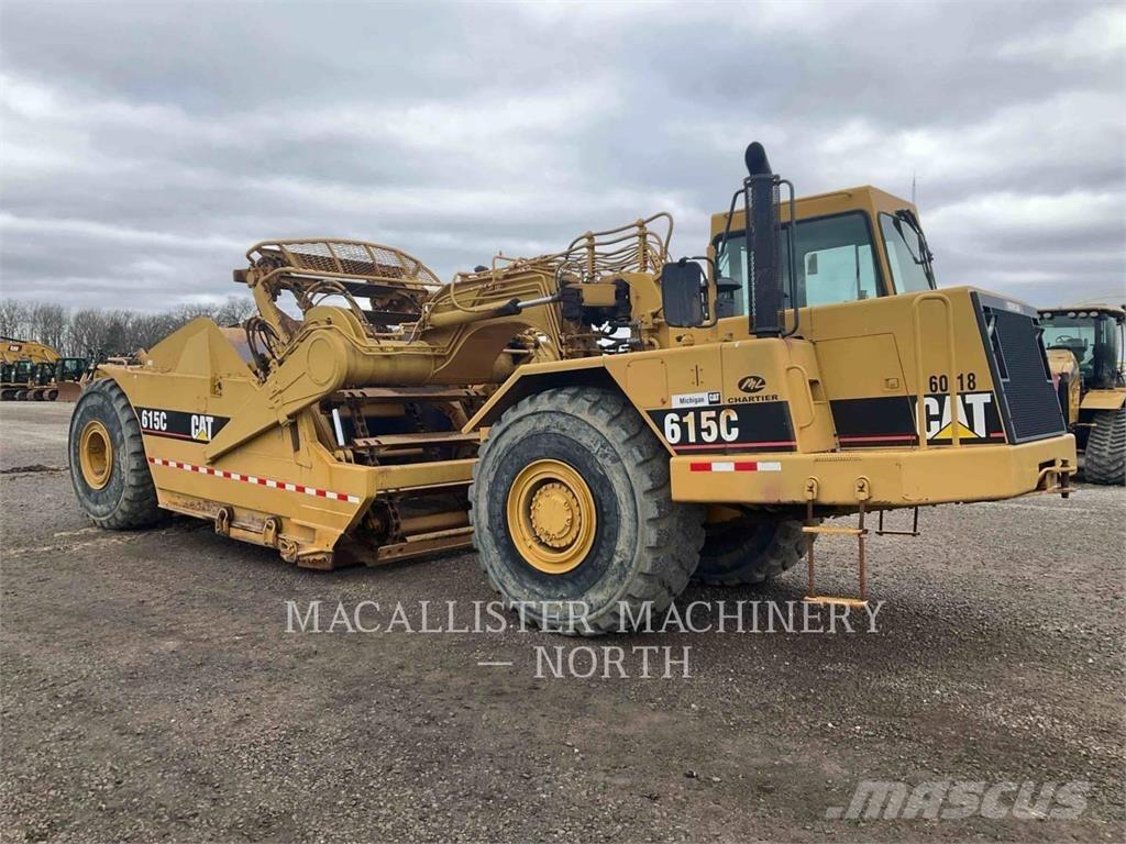 CAT 615C Raspadores