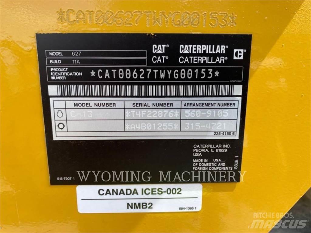CAT 627 Raspadores