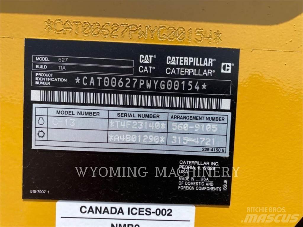 CAT 627 Raspadores