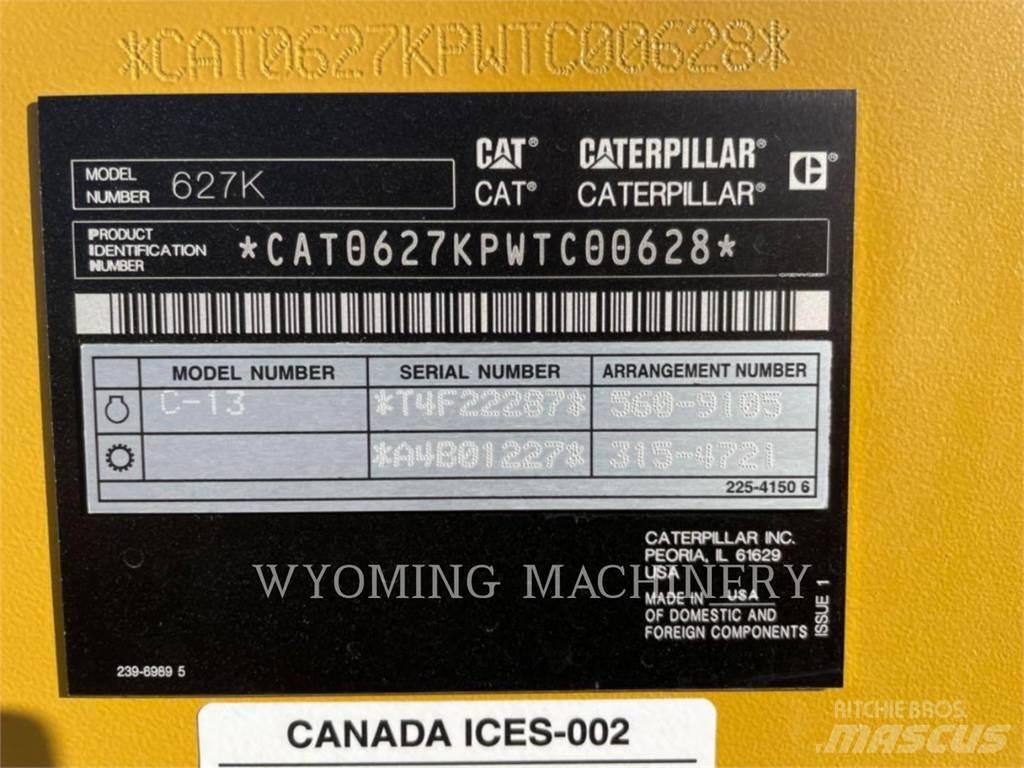 CAT 627K Raspadores