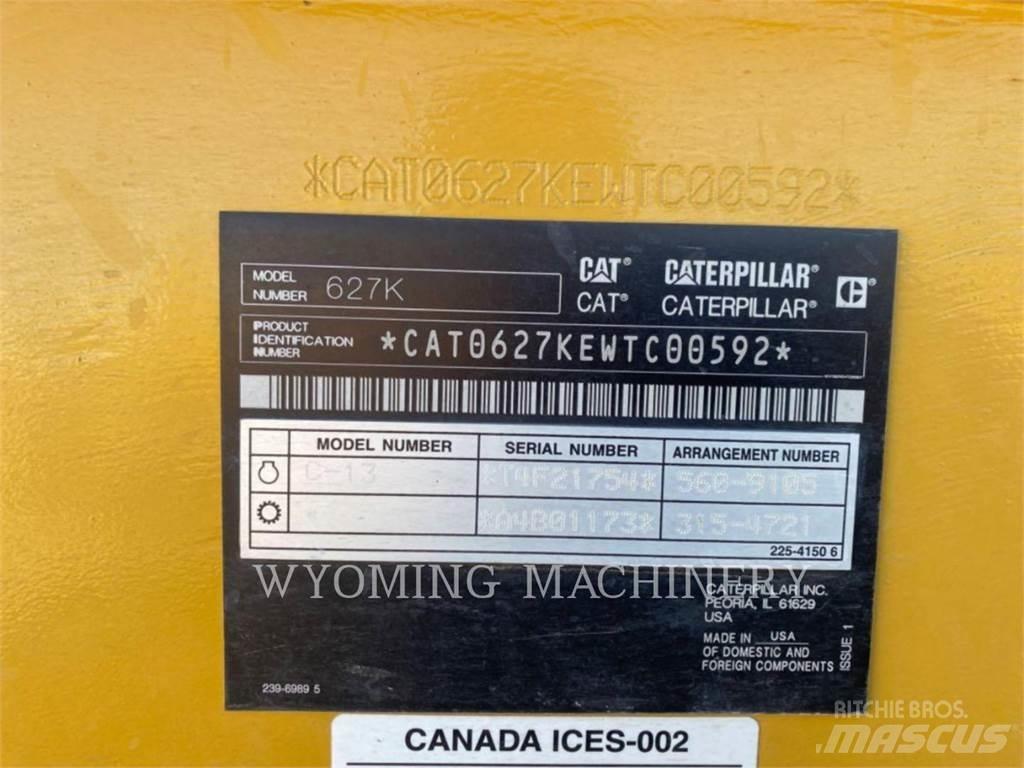 CAT 627K Raspadores