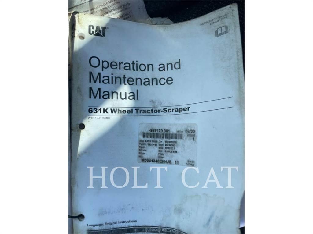 CAT 631K Raspadores