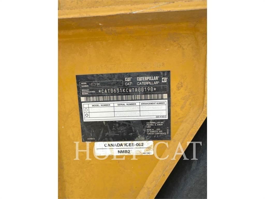 CAT 631K Raspadores