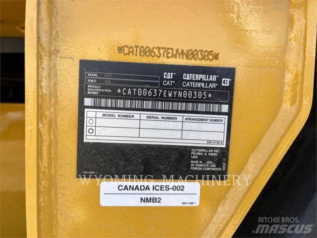 CAT 637 Raspadores