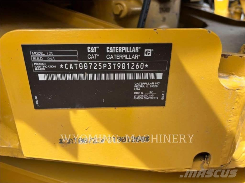 CAT 725 Caminhões articulados