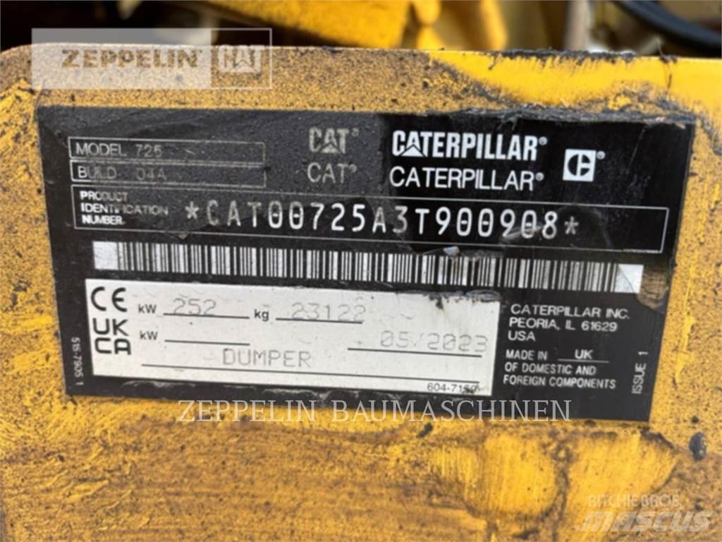 CAT 725-04A Caminhões articulados
