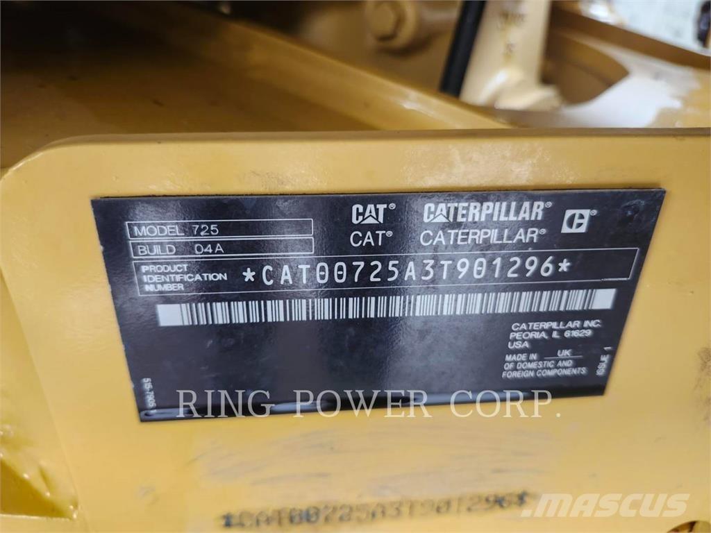 CAT 725TG Caminhões articulados