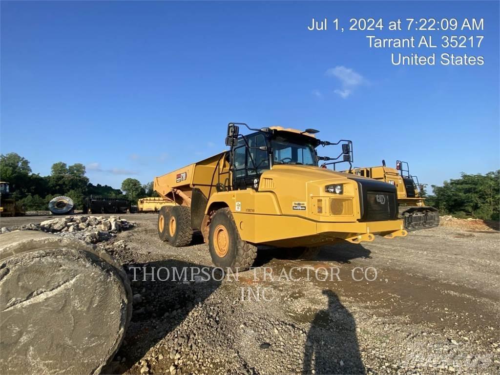 CAT 730 Caminhões articulados