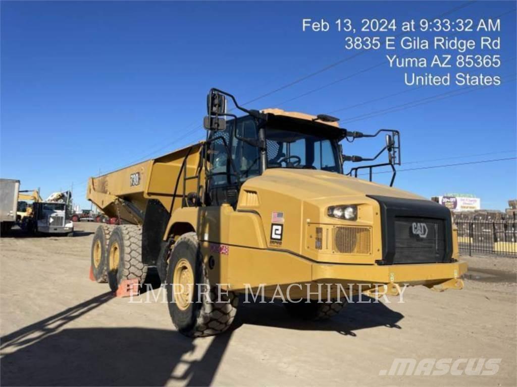 CAT 730-04 Caminhões articulados