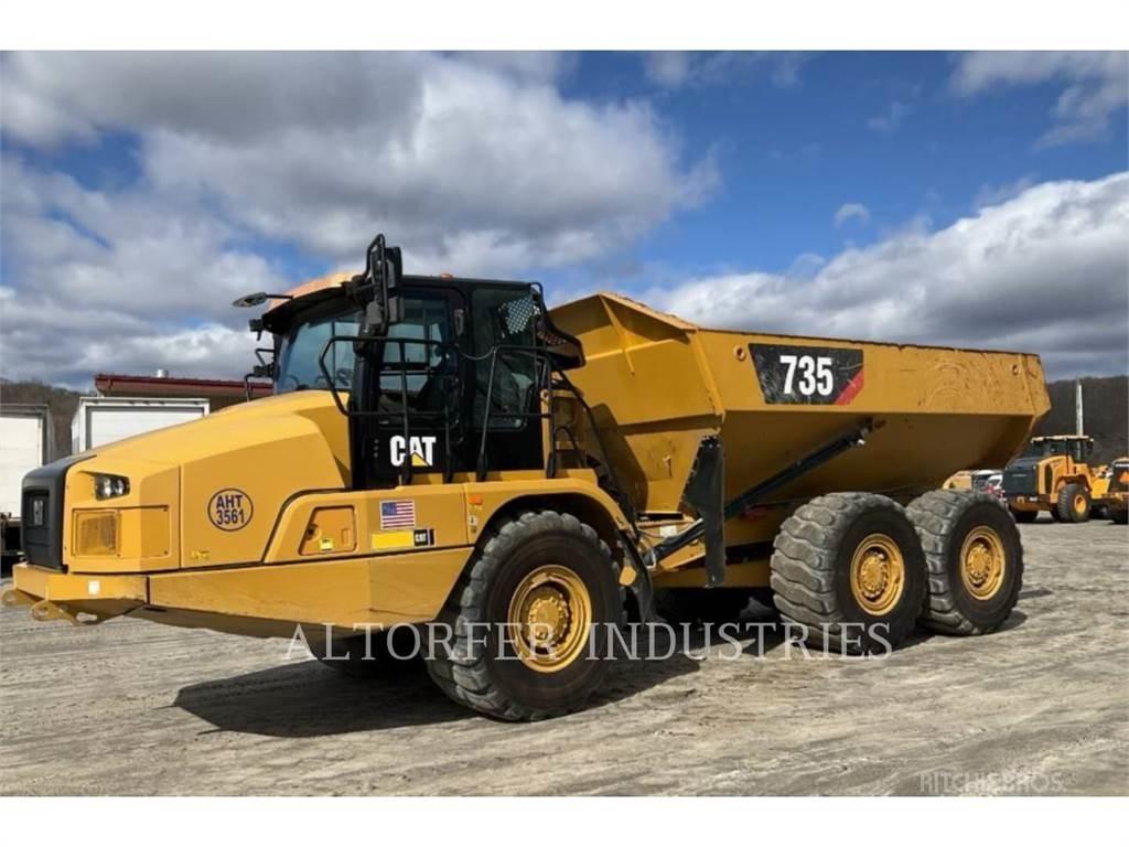 CAT 735 Caminhões articulados