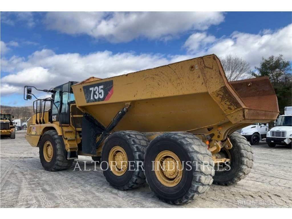 CAT 735 Caminhões articulados