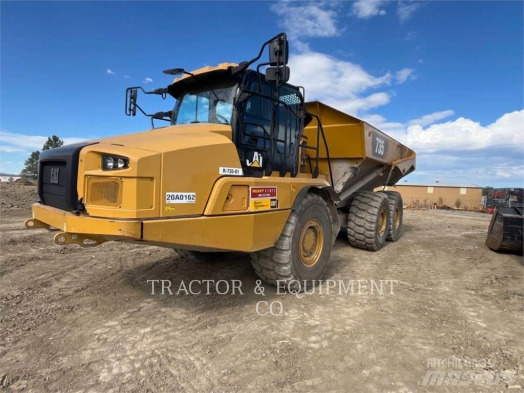 CAT 735 Caminhões articulados