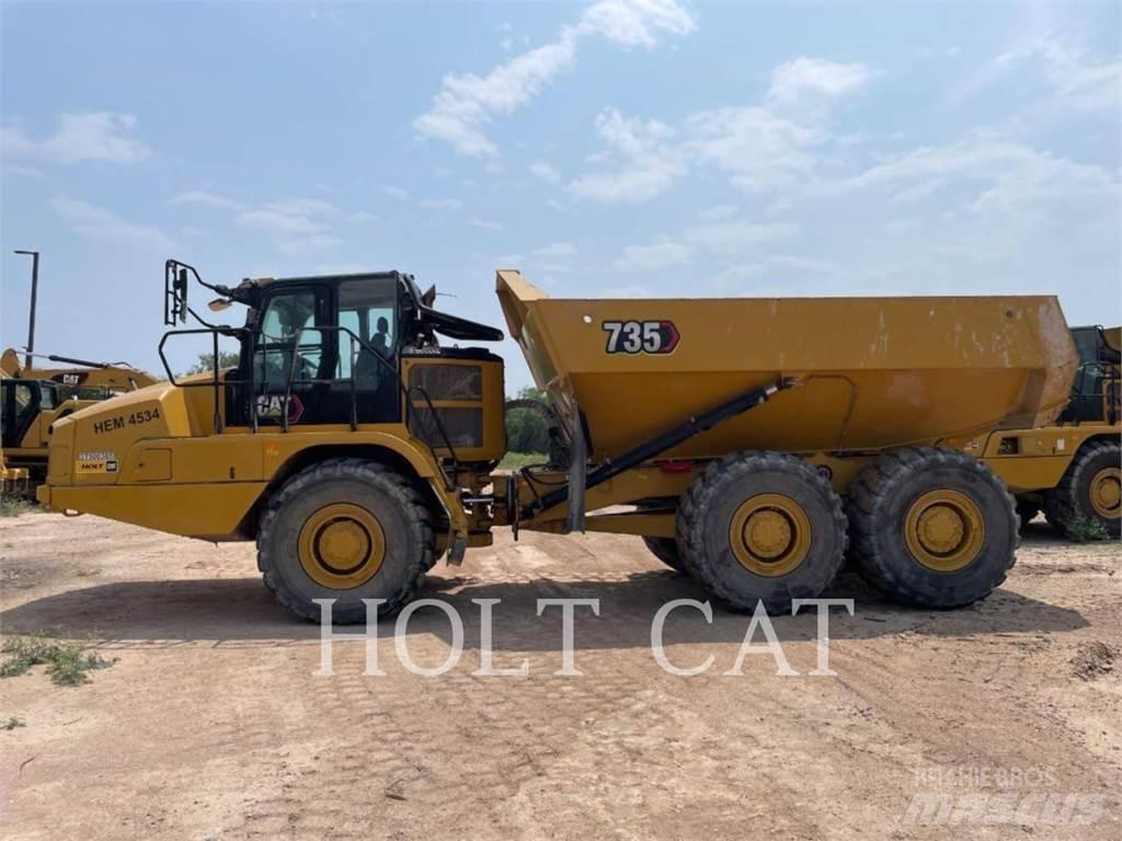 CAT 735 Caminhões articulados
