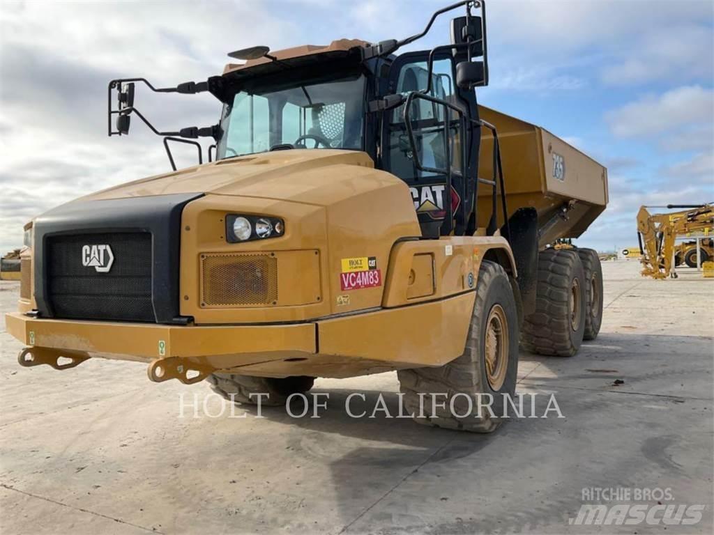 CAT 735 Caminhões articulados