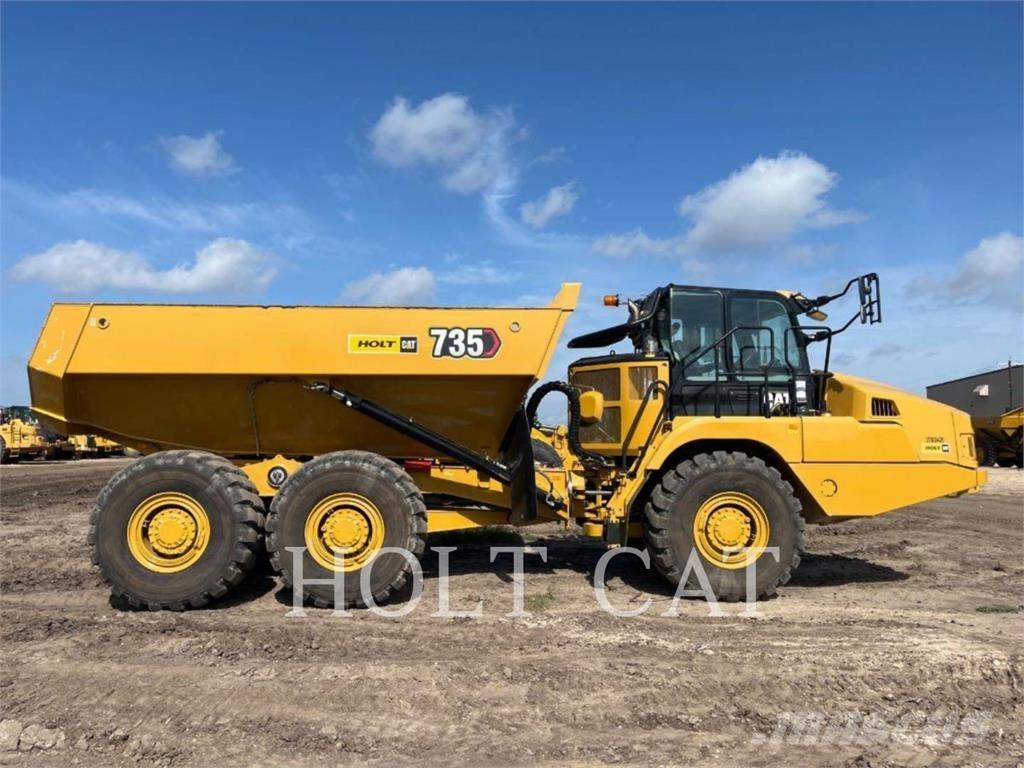 CAT 735 Caminhões articulados