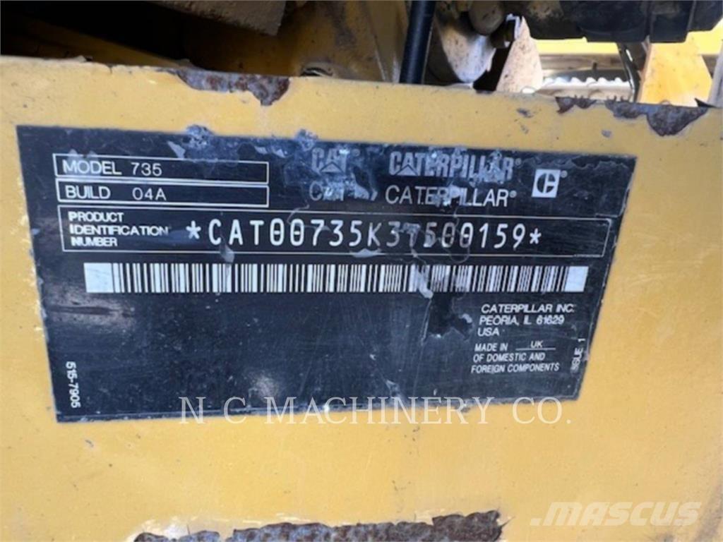 CAT 735 Caminhões articulados