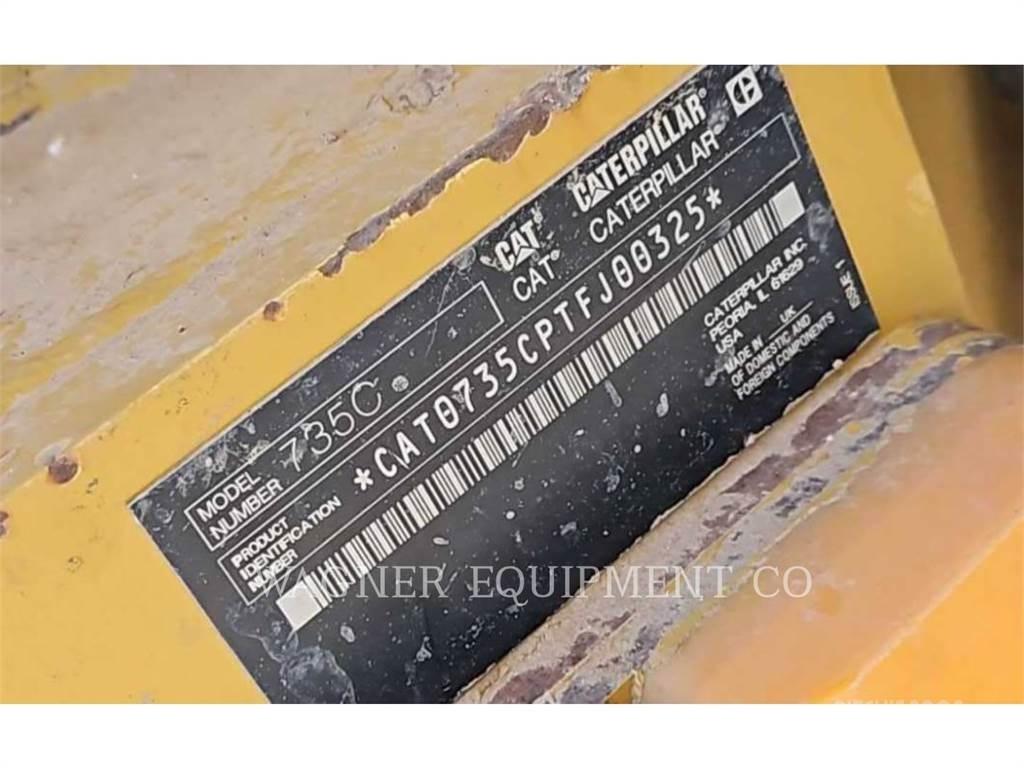 CAT 735C Caminhões articulados
