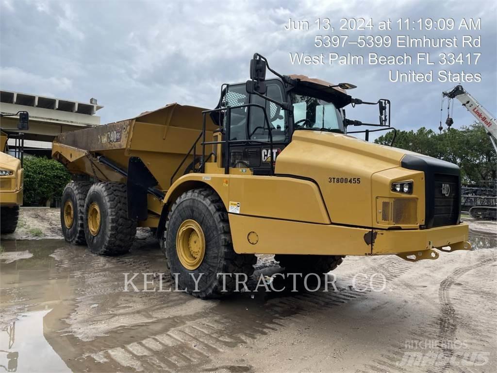 CAT 740 Caminhões articulados