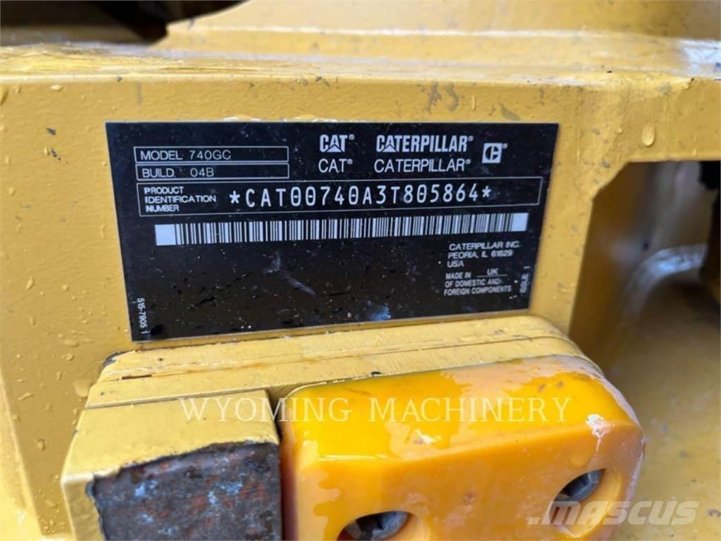 CAT 740 GC Caminhões articulados