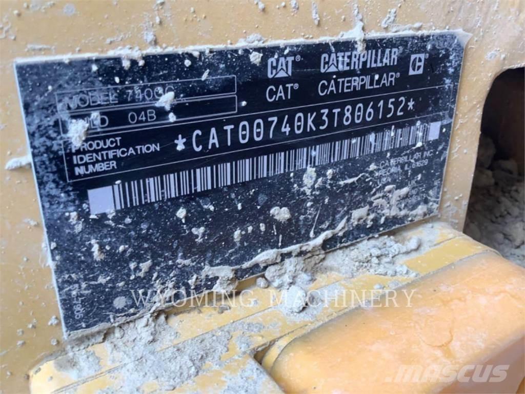 CAT 740 GC Caminhões articulados