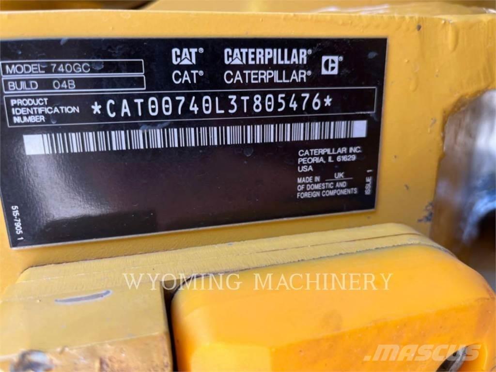 CAT 740 GC Caminhões articulados