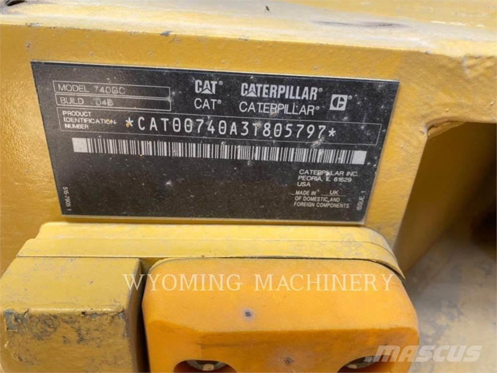 CAT 740 GC Caminhões articulados